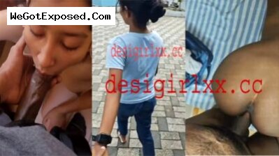 19 year Mallu Student Desi Virgin Teen girl first time Sucking Big Cock and Doggy Style fucked