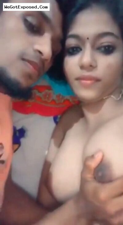 Desi Couple Rubbing Boobs Nude And Kissing On Bed