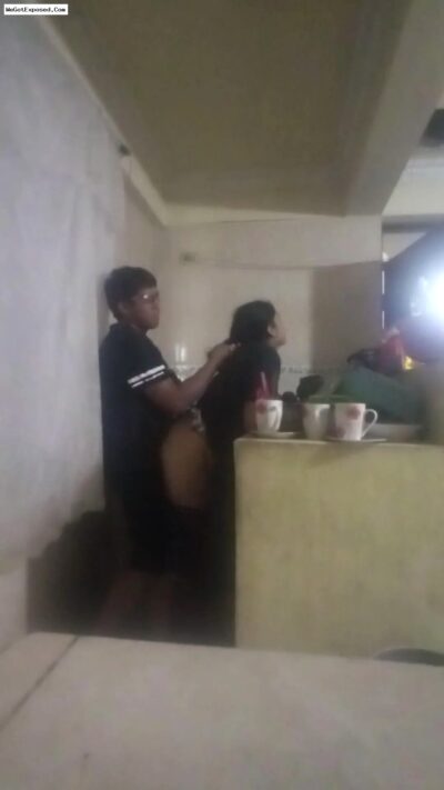 Hot Maid Fucked in the Kitchen mms